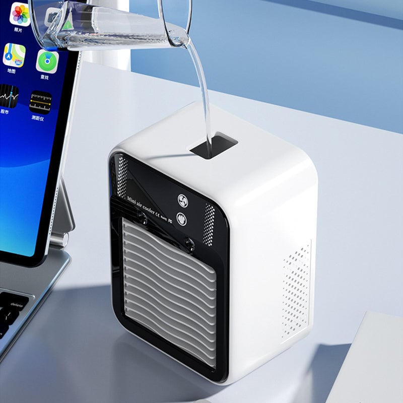 Portable 3-in-1 Cooling Fan with 2 Mist Speeds