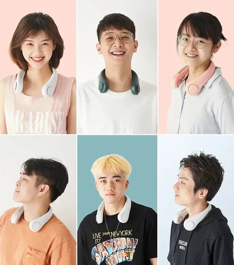 Portable 360° Neck Fan