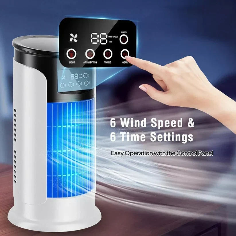 Portable Air Conditioner - Energy-Efficient & Ventless Design for Home, Office, and Dorm Room Use