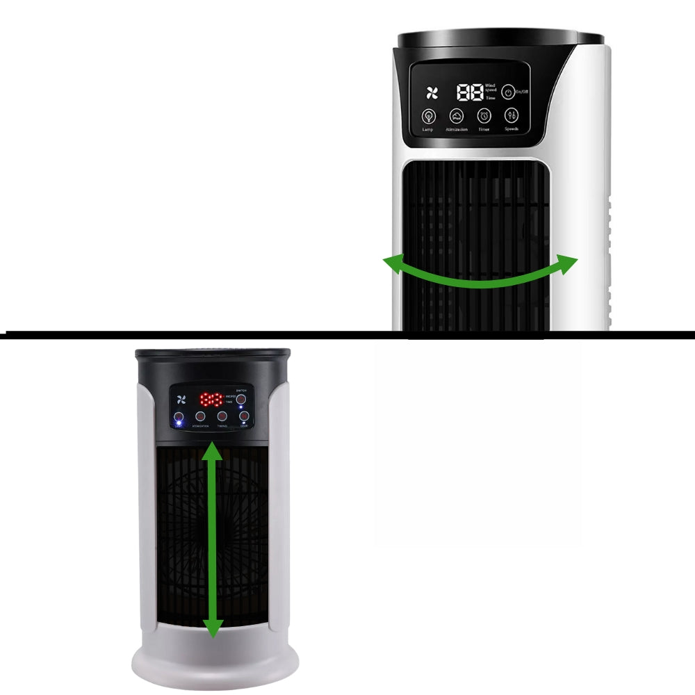 Portable Air Conditioner - Energy-Efficient & Ventless Design for Home, Office, and Dorm Room Use