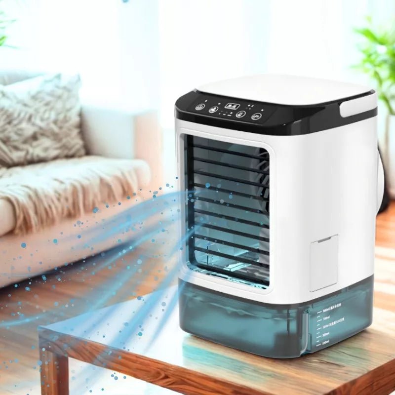Portable Air Cooler with Humidifier and LED Light