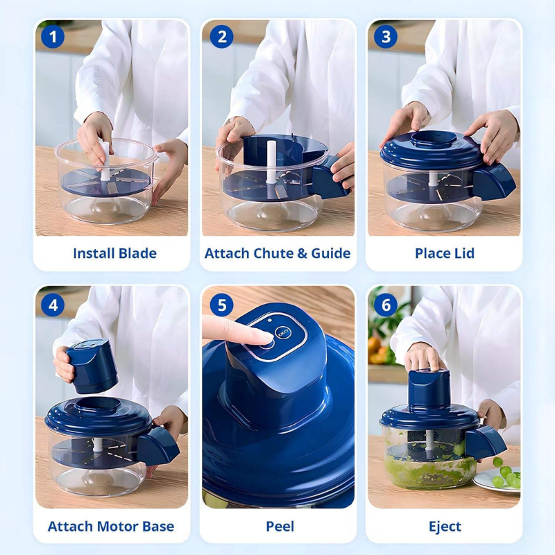 Portable Electric Peeler - Fast & Easy-to-Use Kitchen Tool