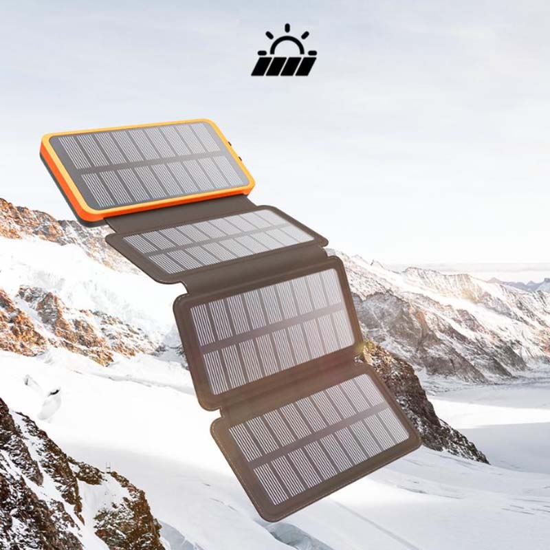 Portable, Foldable and Waterproof Solar Power Bank