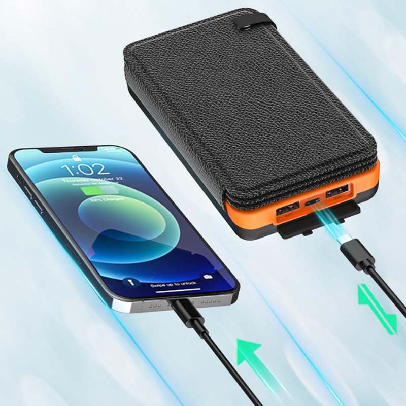 Portable, Foldable and Waterproof Solar Power Bank