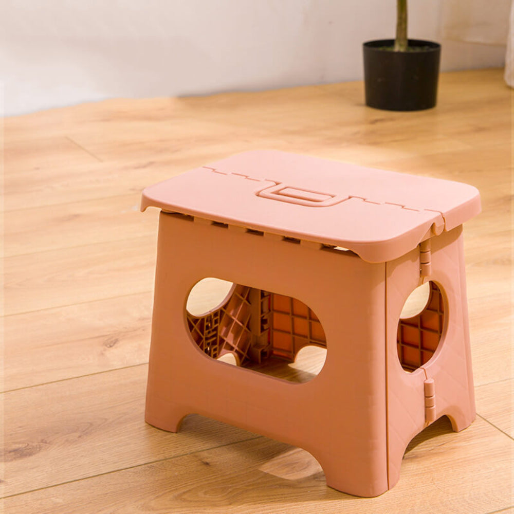 Portable Folding Step Stool with Carry Handle