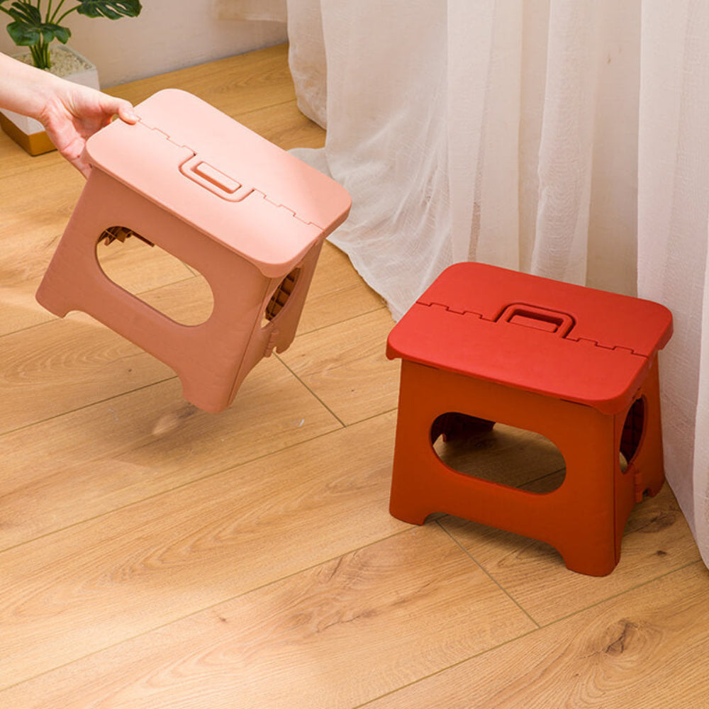 Portable Folding Step Stool with Carry Handle