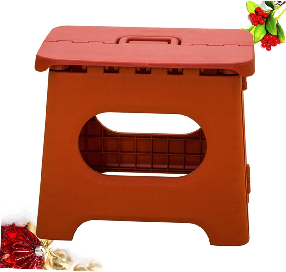 Portable Folding Step Stool with Carry Handle
