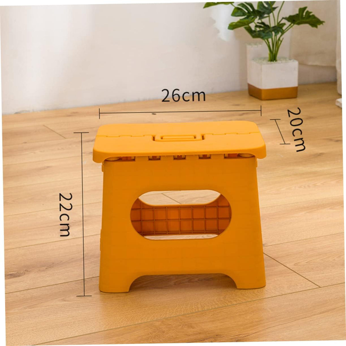 Portable Folding Step Stool with Carry Handle