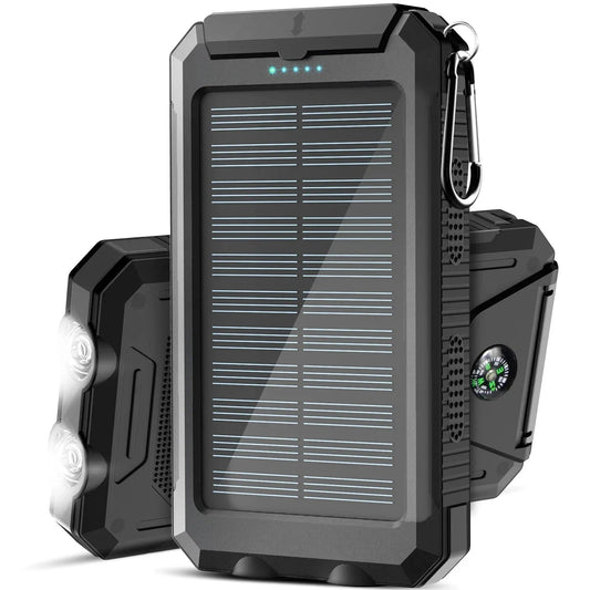 Portable IP67 Waterproof Solar Power Bank