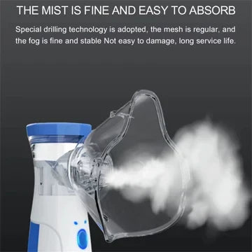 Portable Mesh Nebulizer for Adults & Kids