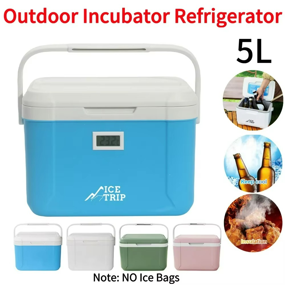 Portable Mini Cooler for Car and Camping – Compact Design