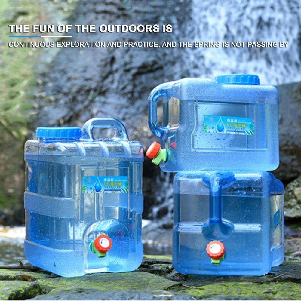 Portable Outdoor Water Storage Container with Tap