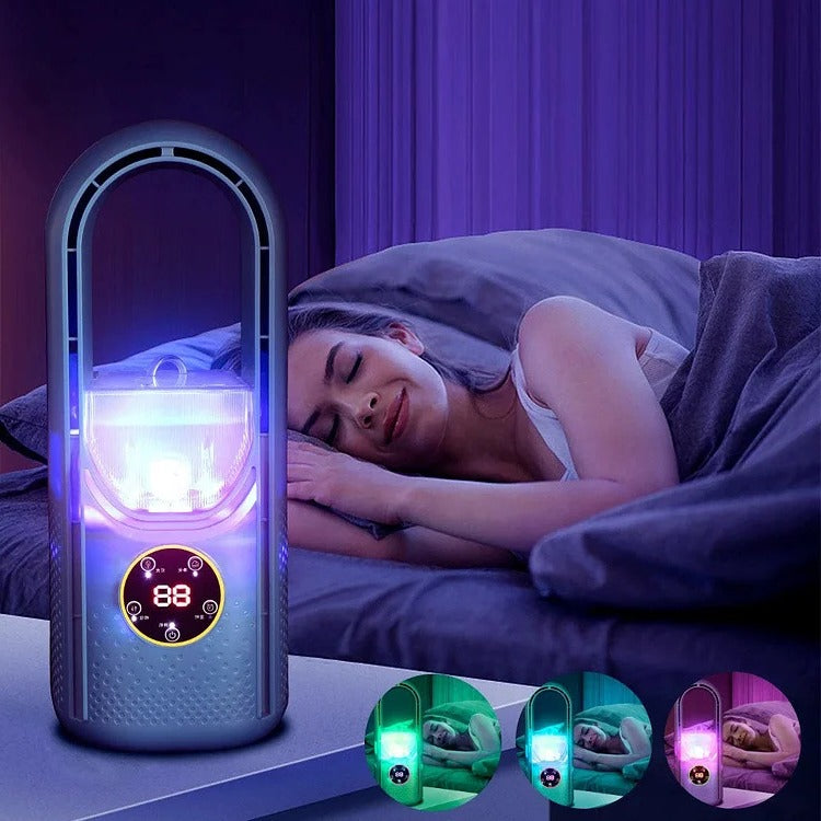 Portable Quiet Bladeless Air Conditioner for Home and Office
