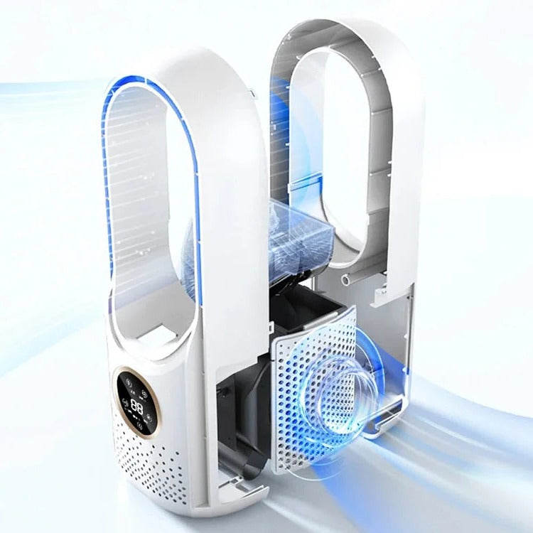 Portable Quiet Bladeless Air Conditioner for Home and Office