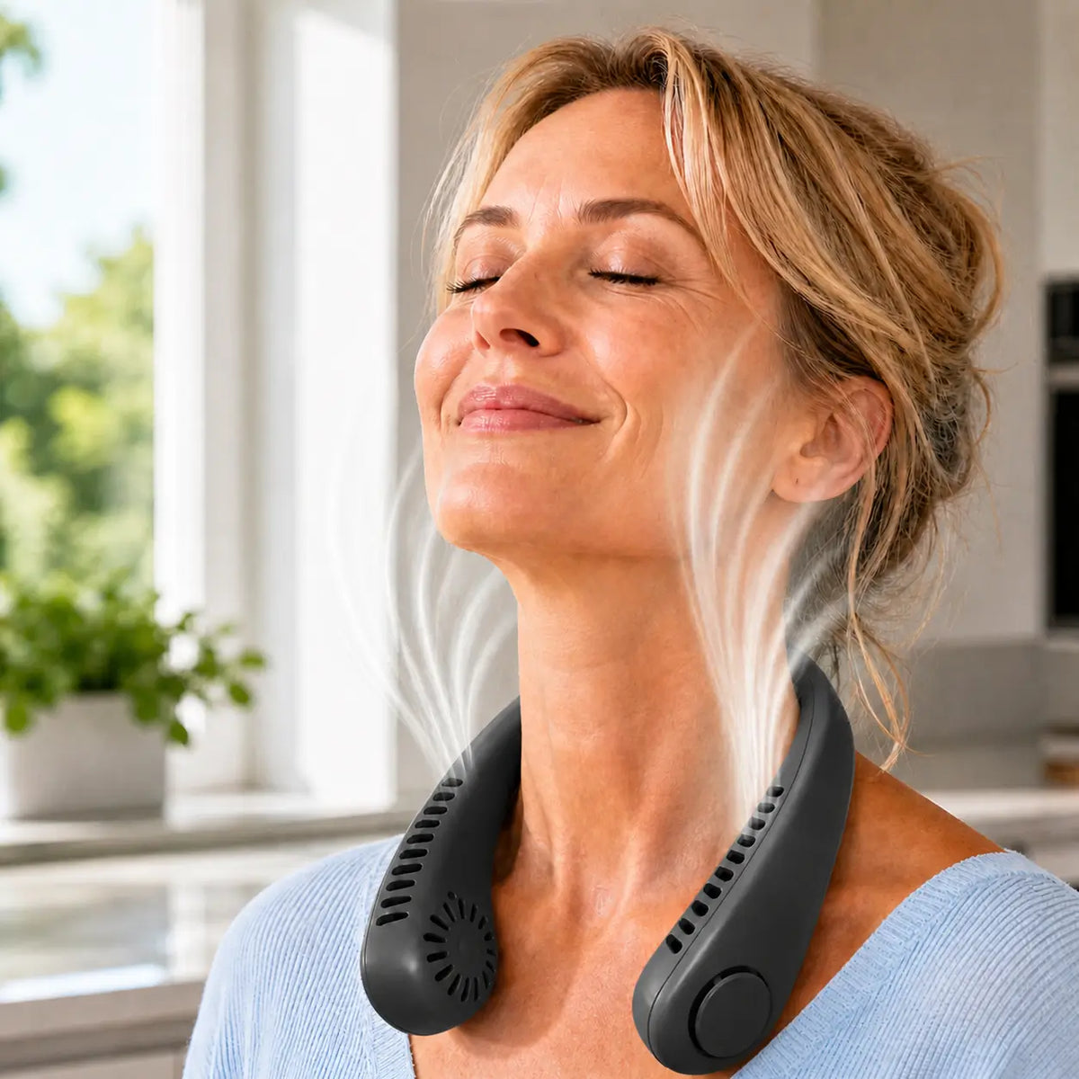 Portable Rechargeable Neck Fan