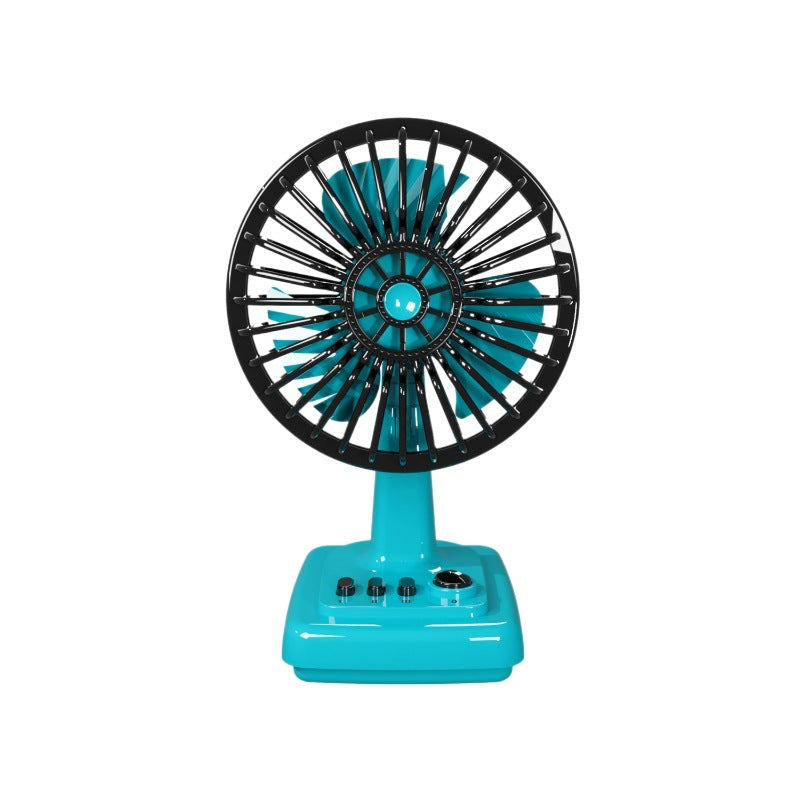 Portable Retro Desk Fan
