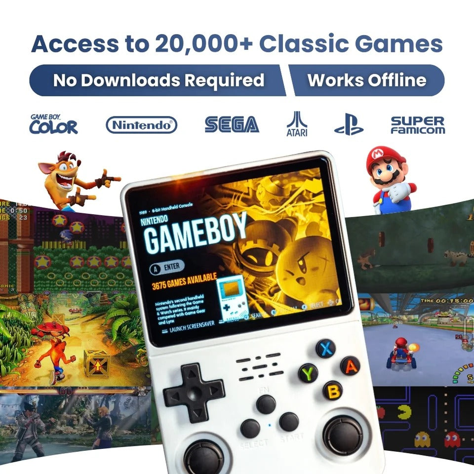 Portable Retro Gaming Console for Classic Gaming