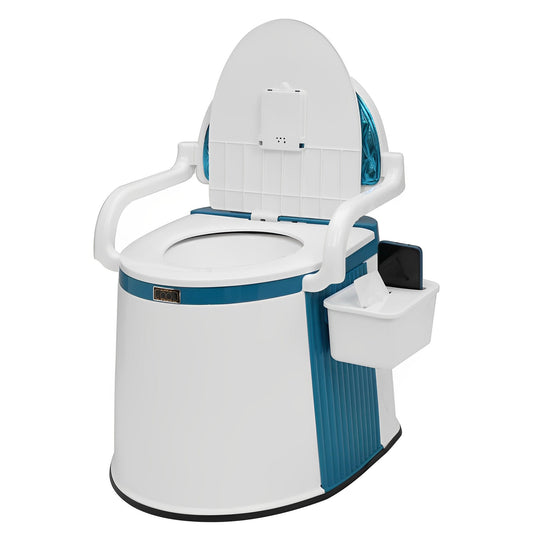 Portable Toilet for Adults and Elderly with Ergonomic Design