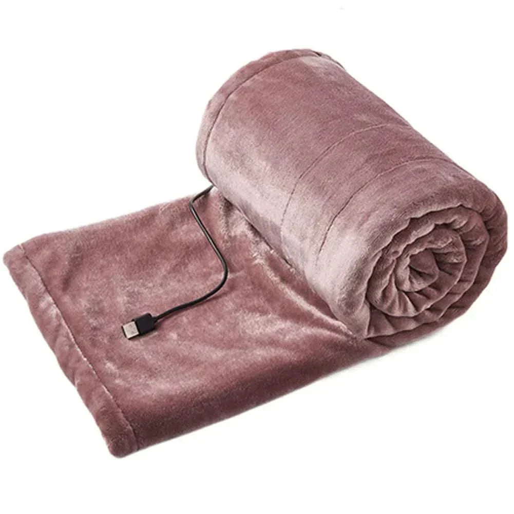 Portable USB Heated Blanket with 3 Heat Settings