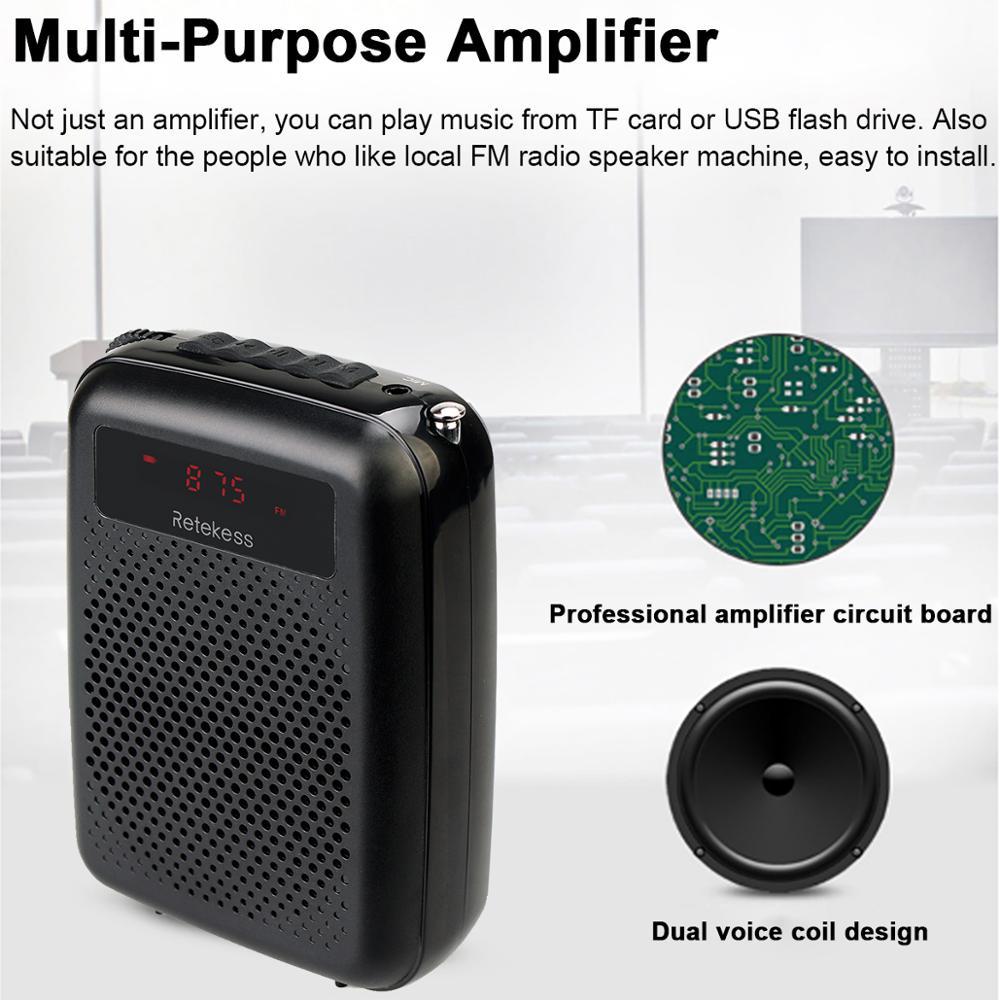 Portable Voice Amplifier – Clear Sound for Teaching and Meetings