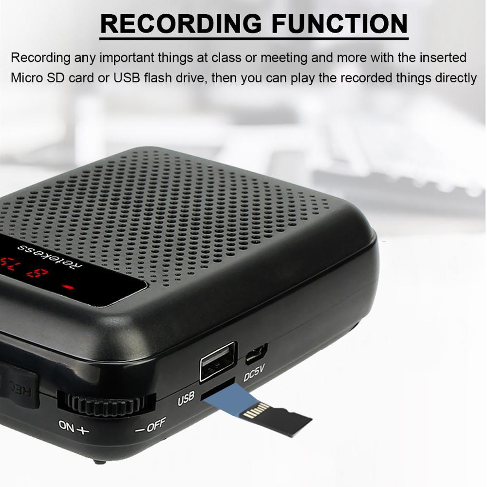 Portable Voice Amplifier – Clear Sound for Teaching and Meetings