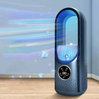 Portable Water-Cooled Air Conditioner with Bladeless Design – Quiet Operation for Small Spaces