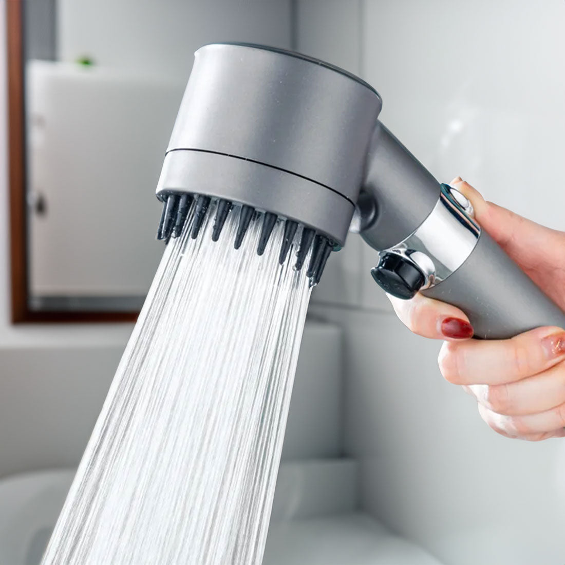 Powerful High-Pressure Shower Head for Efficient Showering