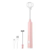 Powerful Mini Handheld Mixer for Kitchen and Coffee
