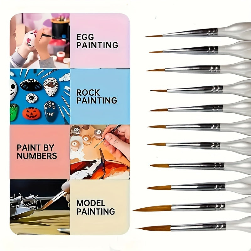 Precision Detail Paint Brush – Ideal for Fine Painting and Detailed Artwork