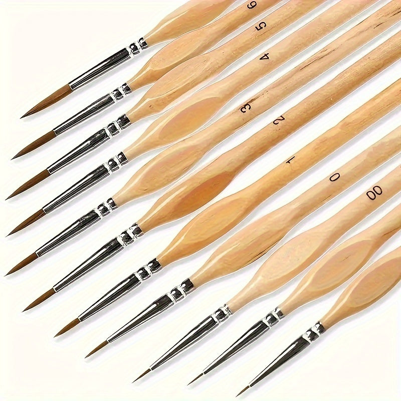Precision Detail Paint Brush – Ideal for Fine Painting and Detailed Artwork