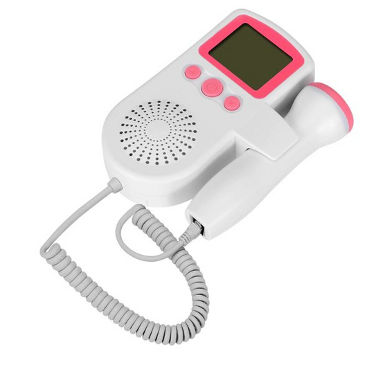 Prenatal Heart Rate Monitor for Babies - Portable Fetal Doppler for Pregnant Mothers
