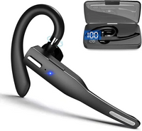Professional Bluetooth Earpiece with Noise Reduction and Ergonomic Design