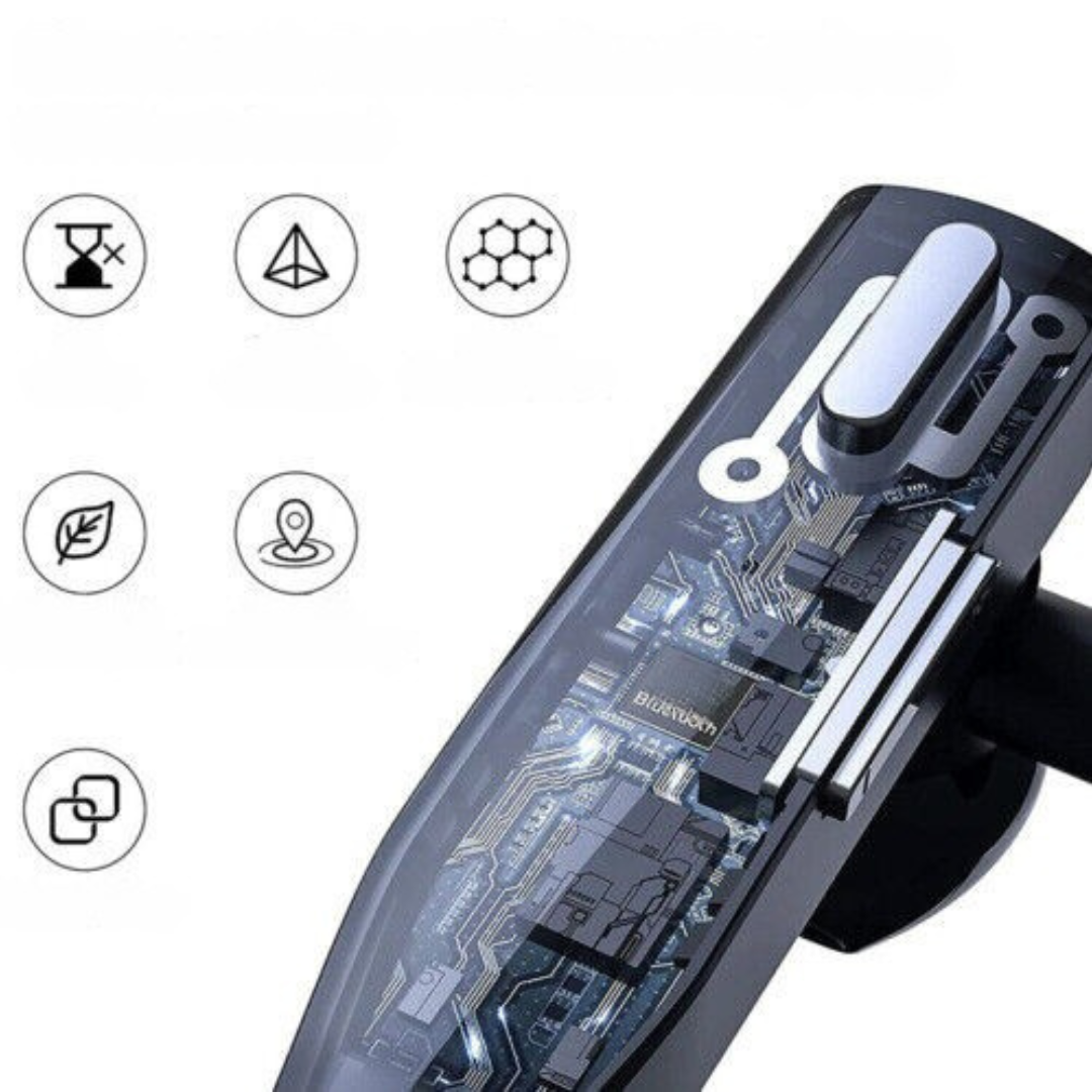 Professional Bluetooth Earpiece with Noise Reduction and Ergonomic Design