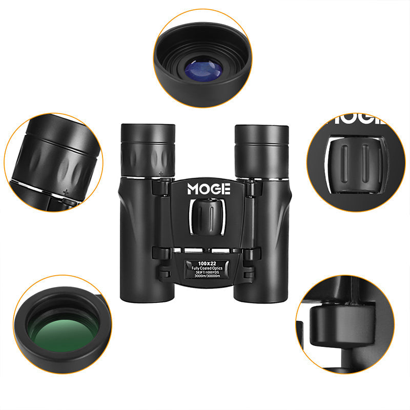 Professional HD Binoculars for Men and Women with Low-Light Night Vision