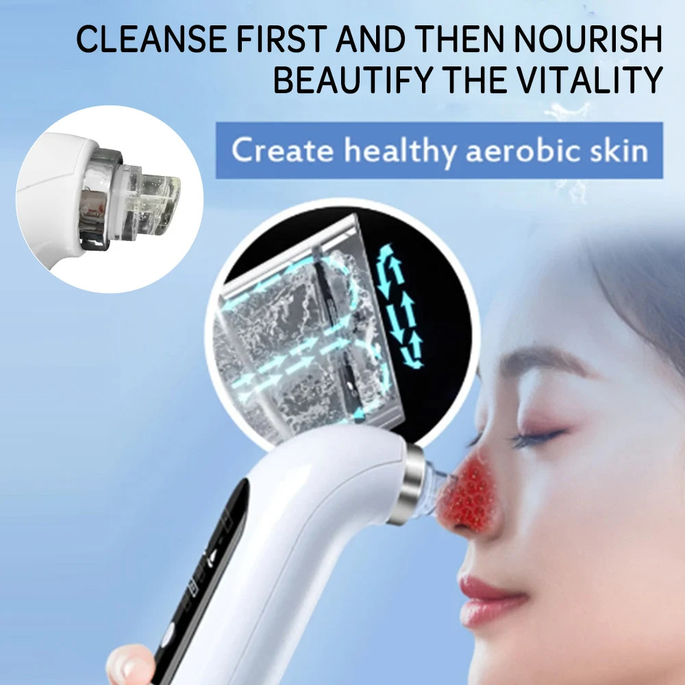 Professional Vacuum Nose Blackhead Remover - Deep Cleansing with Suction Technology