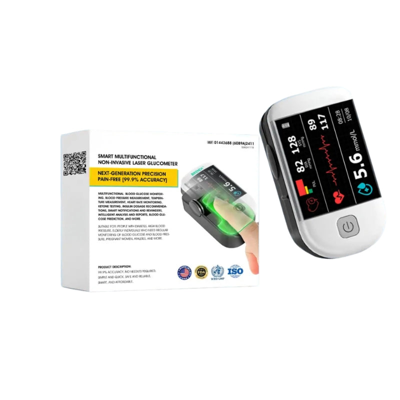 Pulse Oximeter - Compact Oxygen Monitor with OLED Display