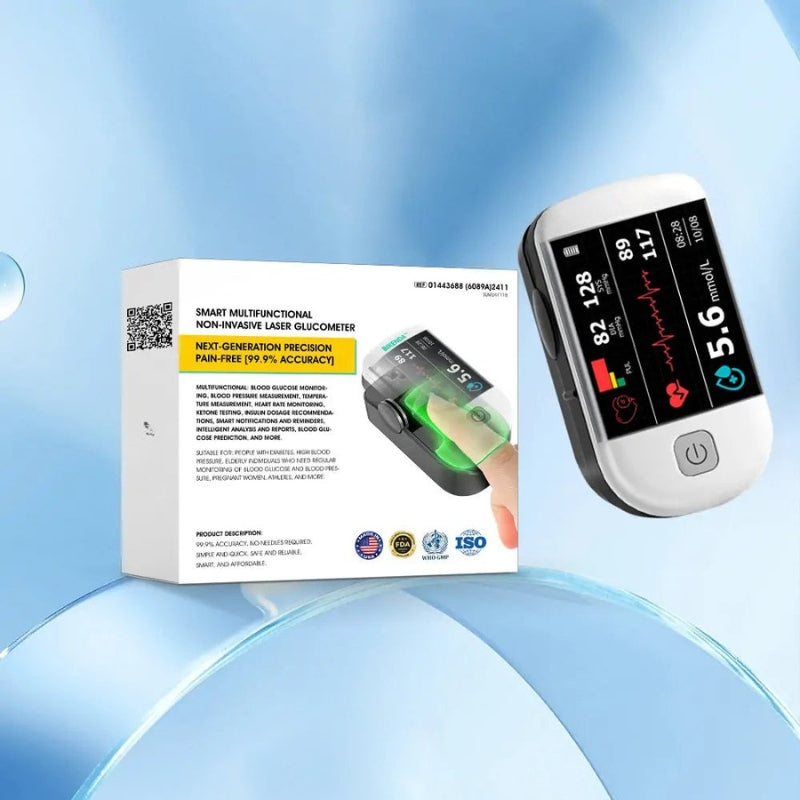 Pulse Oximeter - Compact Oxygen Monitor with OLED Display