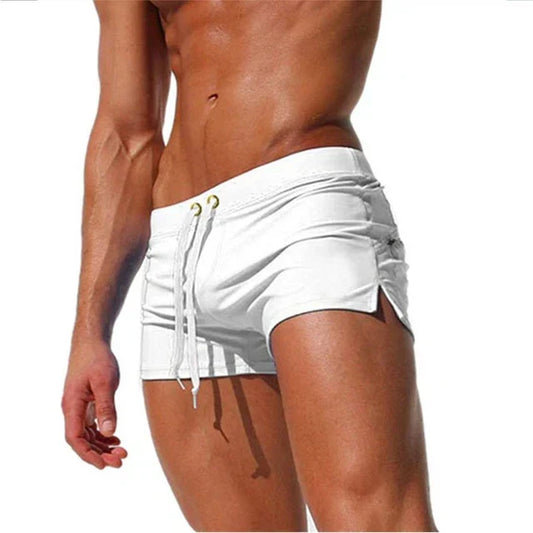Quick-Dry Athletic Swim Trunks