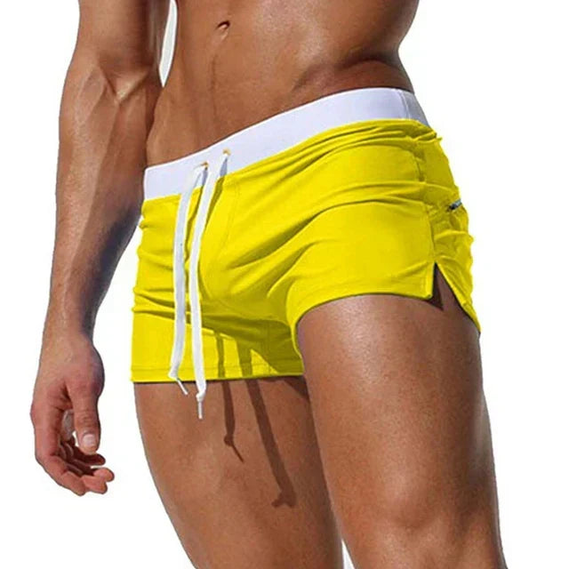 Quick-Dry Athletic Swim Trunks