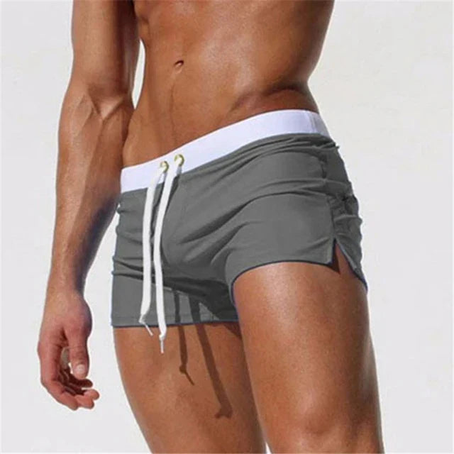Quick-Dry Athletic Swim Trunks