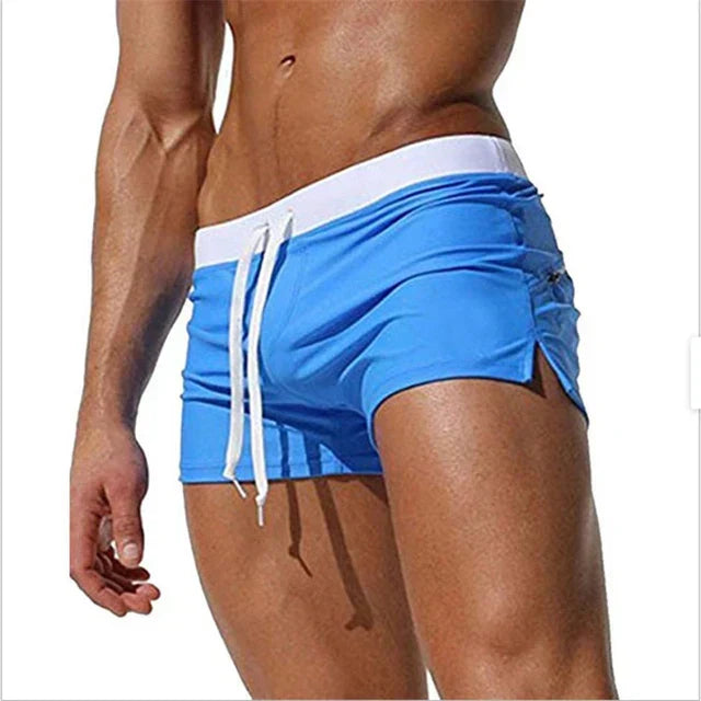 Quick-Dry Athletic Swim Trunks