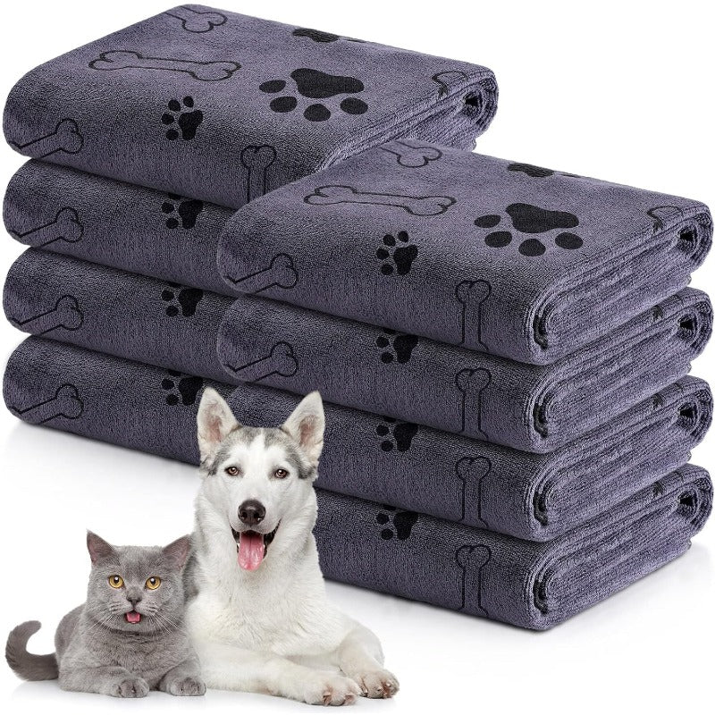 Quick-Drying and Highly Absorbent Microfiber Dog Towel