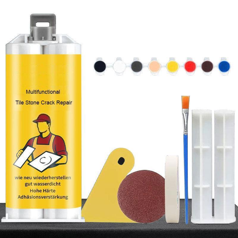 Quick & Easy Multifunctional Tile and Stone Crack Repair Kit