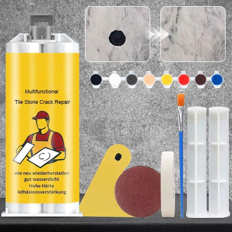 Quick & Easy Multifunctional Tile and Stone Crack Repair Kit