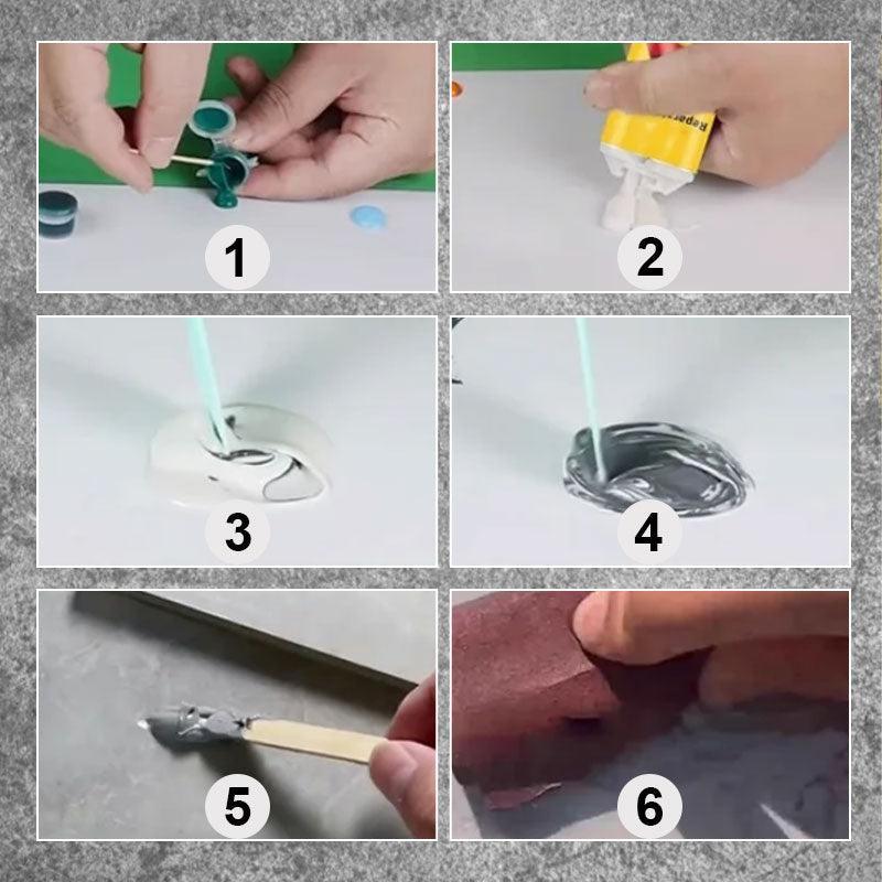 Quick & Easy Multifunctional Tile and Stone Crack Repair Kit