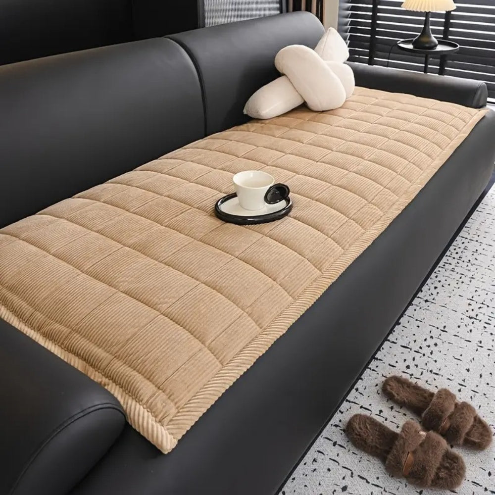 Quilted Couch Cover Mat