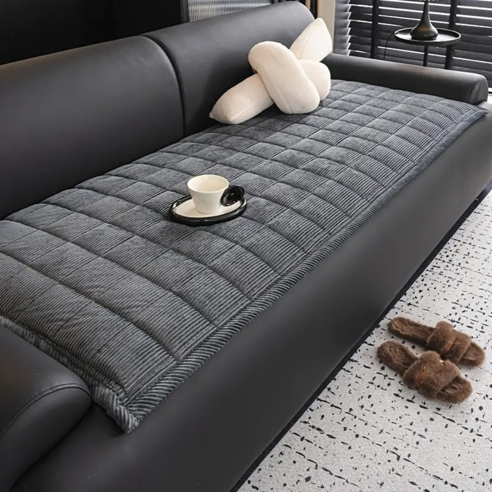 Quilted Couch Cover Mat