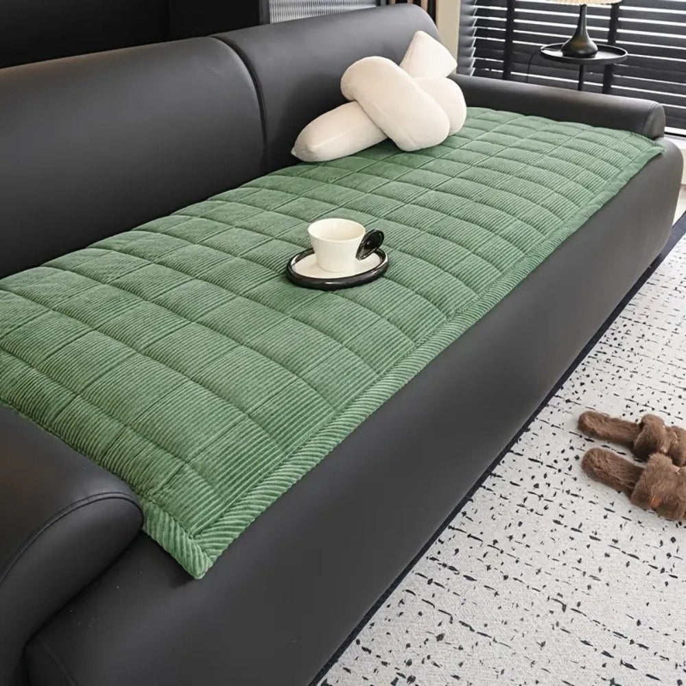 Quilted Couch Cover Mat