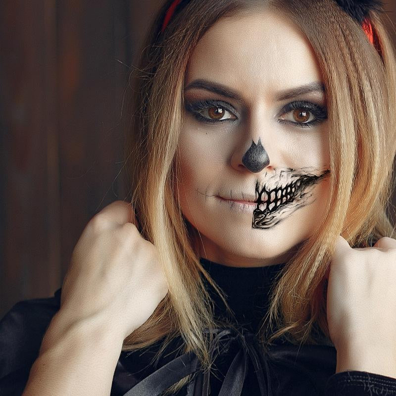 Realistic Halloween Horror Temporary Tattoos