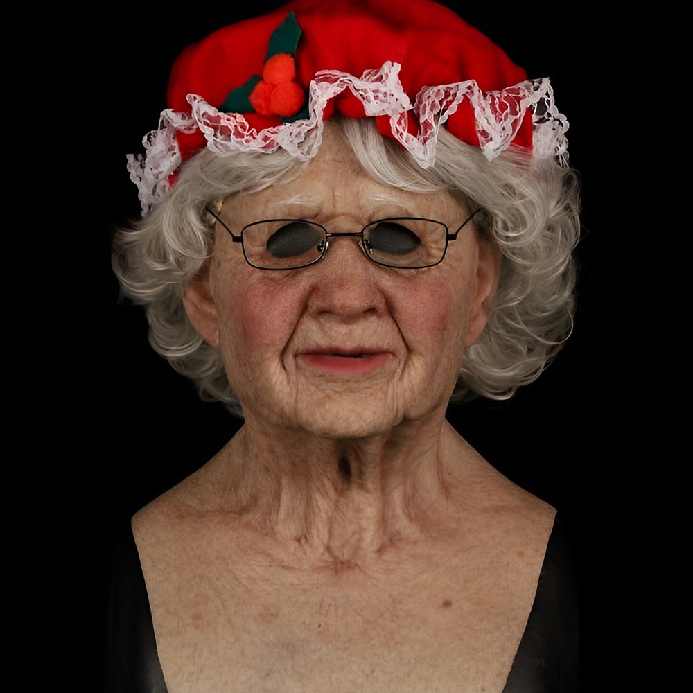 Realistic Old Man Mask – Halloween and Cosplay Latex Mask with Movable Mouth